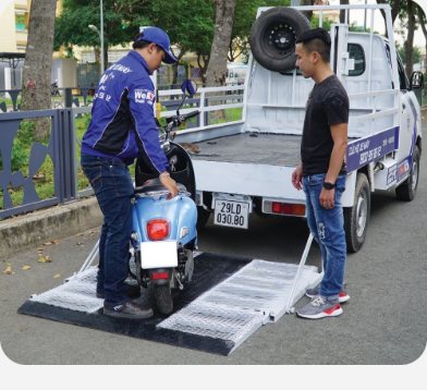 Bước 3 — hỗ trợ tận nơi